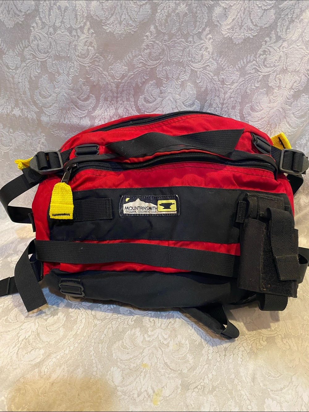 Mountainsmith Red and Black Waist Pack - Durable Everyday Carry